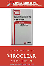 Viroclear 400 mg Sofosbuvir Máy tính bảng - Công dụng, Liều lượng, Tác dụng phụ
