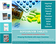 Generic Sofosbuvir 400 mg brands, Prices, Wholesalers and Suppliers in Philippines, Vietnam and Ukraine from India