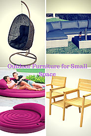 Latest Outdoor Furniture for Small Space