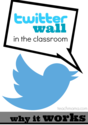 analog twitter wall to build relationships and digital citizenship