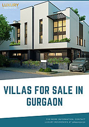 Villas Available For Sale In Gurgaon | Luxury Residences