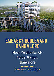 Embassy Boulevard In Yelahanka Bangalore
