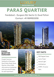 Paras Quartier Iconic Tower Gurgaon