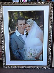 Wedding Moments In Custom Picture Frames