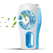 CTLpower Handheld Fan,Portable Mini Misting Personal Cooling Fan with Soft Wind and Ultra-quiet for Travel,Home,and O...