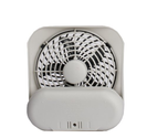 O2COOL 5" Battery Operated Portable Fan in GREY