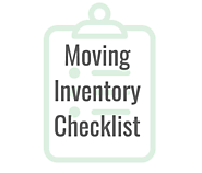 Moving Inventory Checklist | SGHomeNeeds