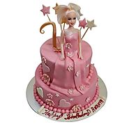 Barbie Doll Birthday Cake Online