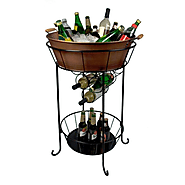 OASIS PARTY STATION, ANT. COPPER- Artland®-For the Home-Kitchen-Bar & Barstools