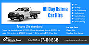 cairns older car and ute hire