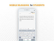 Mobile Blogging for Students