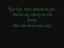 Don McLean- American Pie