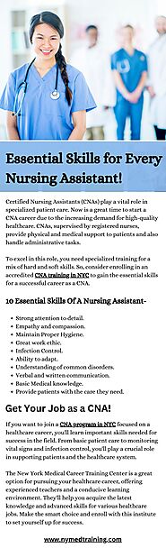 Essential Skills for Every Nursing Assistant!