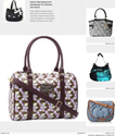 Hello Kitty Embossed Handbags Women