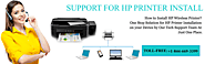 HP Wireless Printer Installation Support +1-844-669-3399