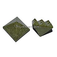 Buy Pyrite Lemurian 9 Cut Vastu Pyramid at Gemstone Export