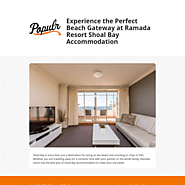 Perfect Beach Gateway At Ramada Resort Shoal Bay Accommodation