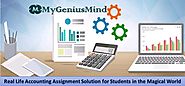 Real Life Accounting Assignment Solution For Students In The Magical World