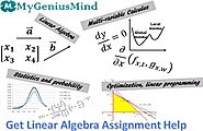 Linear algebra Assignment Help