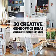 30 Creative Home Office Ideas: Working from Home in Style