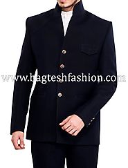 Buy Reception Stylish Front Open Partywear Jodhpuri Suit Online