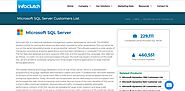 List of Companies Using Microsoft SQL Server