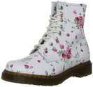 Dr. Martens Women's 1460 Re-Invented 8 Eye Lace Up Boot - White Port Rose