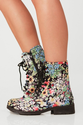 Top 5 Floral Combat Boots for Women 2014
