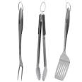 Weber Professional-Grade Stainless-Steel 3-Piece Barbeque Tool Set
