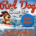 Red Dog Surfer