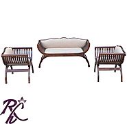 Website at https://www.rajhandicraft.com/c-shaped-sofa.html