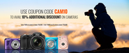 Buy Cameras with Additional 10% Discount