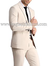 Buy Attractive Notch Lapel Groom Partywear Suit Online