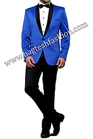 Buy Royal Blue Groom Wedding Suits Online