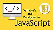 Learn Javascript || VARIABLES AND DATATYPES with Examples - Tech For Daily