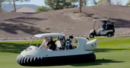 Bubba Watson's Hovercraft Puts All Golf Carts to Shame