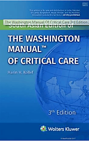 The Washington Manual Of Critical Care 3rd Edition 2018