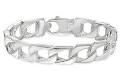 mens silver bracelets