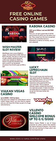 Free Online Casino Games - Slots-O-Rama