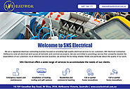 Best Electricians | Electrical Contractors Melbourne | SNS Electrical