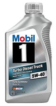 Mobil 1 44986 5W-40 Turbo Diesel Truck Synthetic Motor Oil