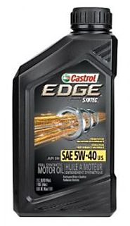Castrol 06249 EDGE 5W-40 Full Synthetic Engine Oil