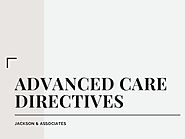 Guidelines of Advanced Care Directives