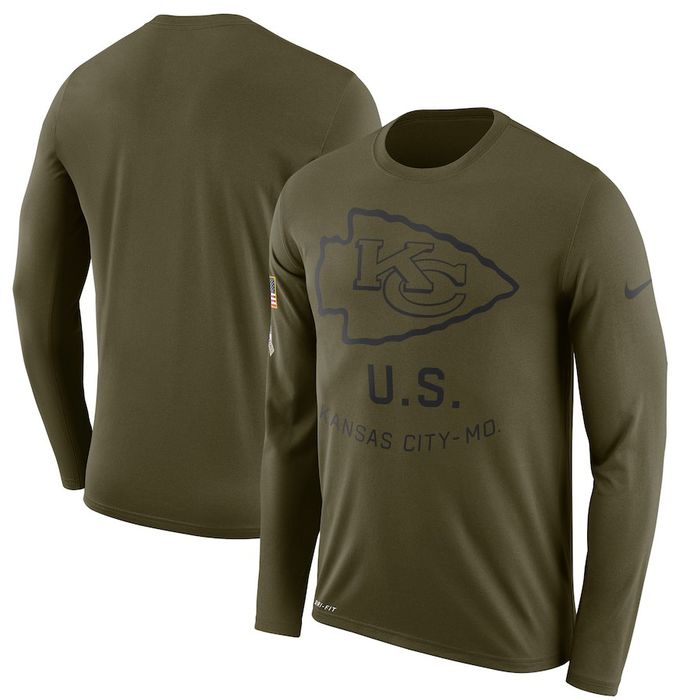 chiefs salute to service long sleeve