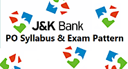 Jammu and Kashmir Bank Syllabus 2018 | JK Bank PO Exam Pattern Download Hindi English PDF - CbseRexam