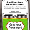 FREE Good News From School Postcards!