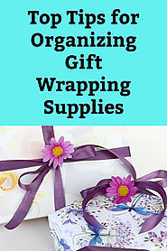 How to Store Gift Wrapping Supplies – Wrapping Paper Organizer Ideas – DIY Home Decor and Gifts