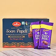 Soan Papdi N Dairy Milk Chocolates