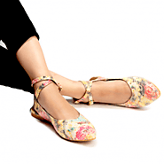 Quinn Multi Color Flat Sandal