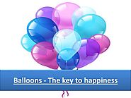 Balloons - The key to happiness